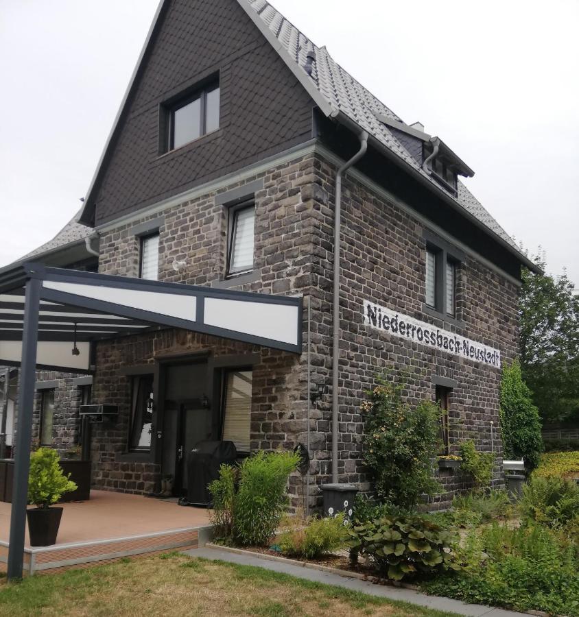 Fewo Im Alten Bahnhof Niederrossbach 外观 照片